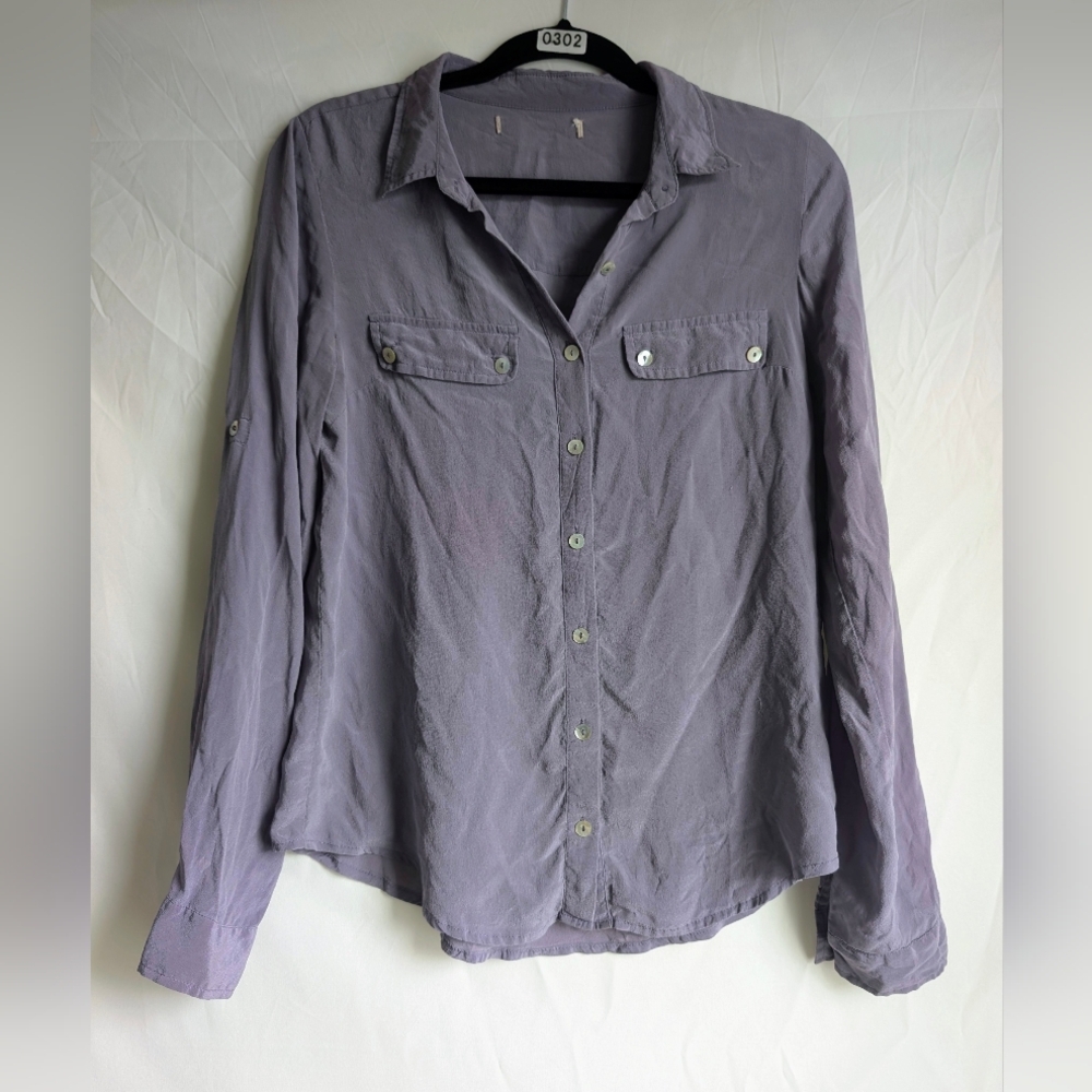 Vintage Silk Blouse | Relaxed Fit | S